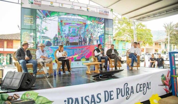 Reunión pueblos paisas en Caramanta