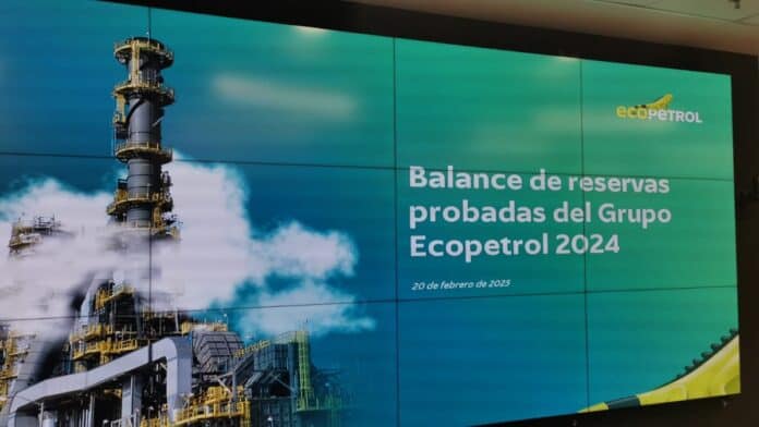 Balance de reservas probadas del Grupo Ecopetrol 2024.