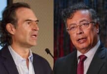 Fico Gutiérrez y Gustavo Petro