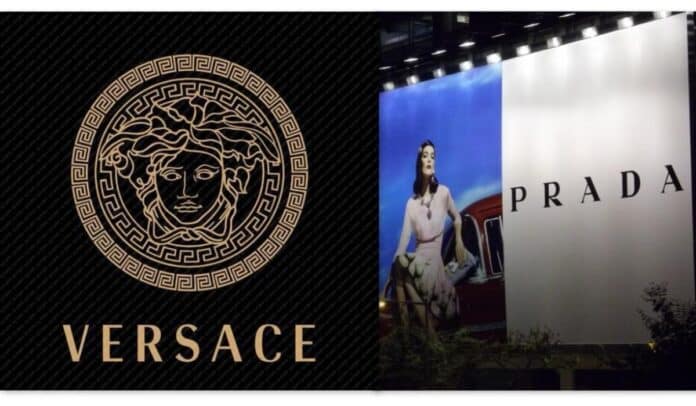 Versace y Prada